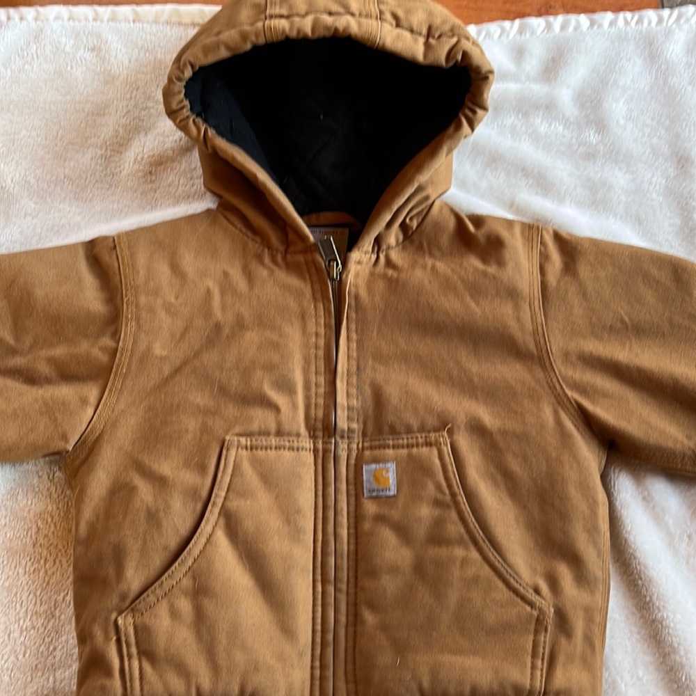 Kid’s Carhartt winter chore jacket coat 3T toddler boy girl warm